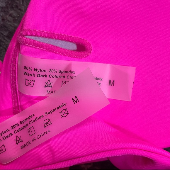 SHEIN hot pink bikini | Size Medium - Picture 3 of 3